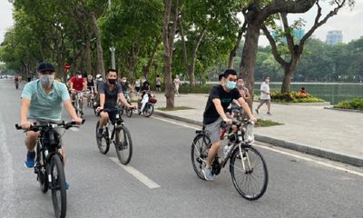 Thí điểm mở làn đường ưu tiên cho xe đạp ở Hà Nội: Mới ở bước nghiên cứu