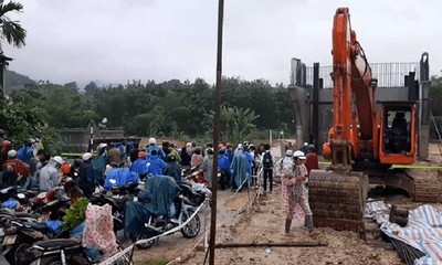 Tin trong nước - Mưa lớn chia cắt đường ở Quảng Nam, hàng trăm người bị 