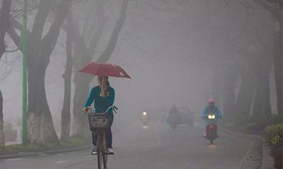 Tin tức dự báo thời tiết hôm nay 4/2: Hà Nội tiếp tục có mưa phùn và sương