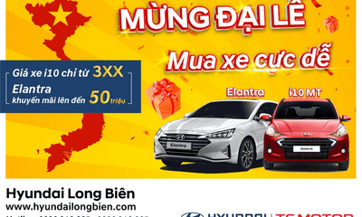 Xã hội - Chương trình “Mừng đại lễ - Mua xe cực dễ” tại Hyundai Long Biên