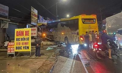 Vụ tai nạn 9 người thương vong tại Đồng Nai: Do xe khách vượt ẩu