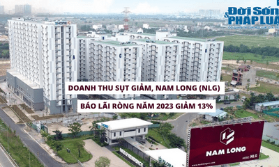 Doanh thu sụt giảm, Nam Long (NLG) báo lãi ròng năm 2023 giảm 13%