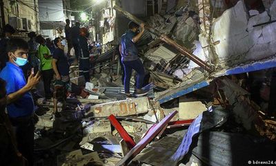 Bangladesh: Toà nhà ở thủ đô Dhaka đột ngột phát nổ, gần 60 người thương vong