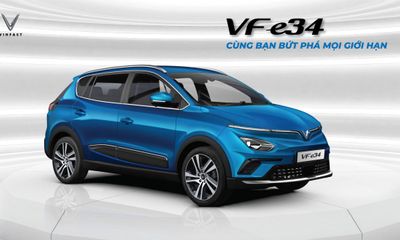 Bảng giá xe ô tô VinFast tháng 11/2021: VF e34 chính thức lên kệ