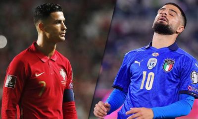 World Cup 2022: Italy và Bồ Đào Nha không thể cùng giành tấm vé đi tiếp vào vòng loại trực tiếp