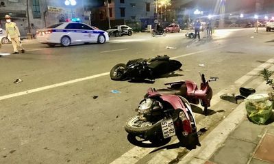 Tin tức tai nạn giao thông mới ngày 13/12: Hai 'quái xế' gây tai nạn liên hoàn ở Hải Phòng, 4 người bị thương