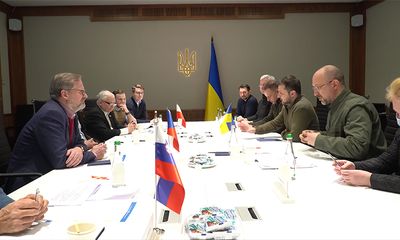 Tin tức Ukraine mới nhất ngày 16/3: Ba thủ tướng châu Âu tới thăm thủ đô Kyiv