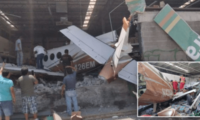 Mexcico: Máy bay lao vào siêu thị khiến 3 người thương vong
