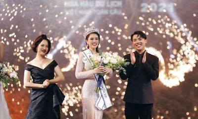 Tân Hoa hậu Du lịch Việt Nam Toàn cầu tỏa sáng với vương miện 3 tỷ đồng