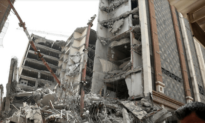 Iran: Toà nhà 10 tầng đổ sập trong khi đang thi công, ít nhất 6 người thiệt mạng