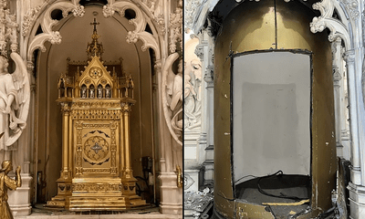 Mỹ: Trộm đột nhập nhà thờ đánh cắp tủ vàng trị giá 2 triệu USD