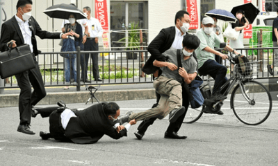 Cảnh sát Nhật Bản không phát hiên nghi phạm định ám sát ông Abe 