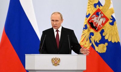 Tổng thống Putin ký luật hoàn tất việc sáp nhập 4 tỉnh ly khai Ukraine