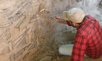 Bức tranh tường cổ được tìm thấy ở miền Bắc Peru sau hơn một thế kỷ