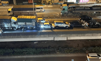 Hà Nội: Tai nạn liên hoàn giữa 6 ô tô, đường Vành đai 3 tắc nghẽn