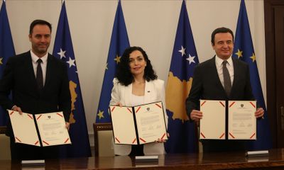 Kosovo chính thức nộp đơn xin gia nhập Liên minh châu Âu 