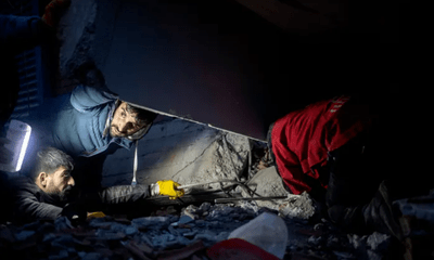 Ảnh: Nỗ lực cứu hộ sau trận động đất khiến hàng trăm người thiệt mạng ở Thổ Nhĩ Kỳ và Syria