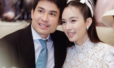Hoa hậu chuyển giới đẹp nhất Thái Lan rạng rỡ bên vị hôn phu