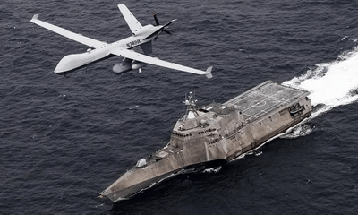 Nga lên kế hoạch thu hồi xác máy bay không người lái của Mỹ rơi trên Biển Đen