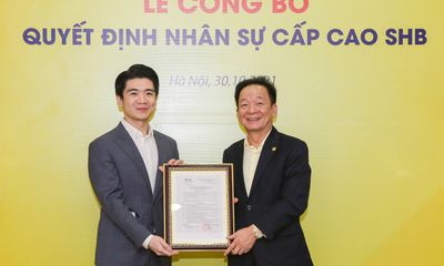 SHB bổ nhiệm ông Đỗ Quang Vinh làm Phó Tổng Giám đốc 