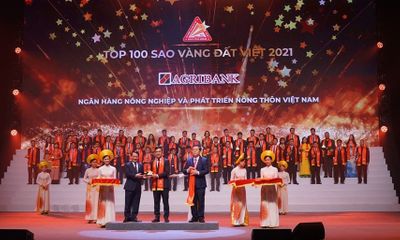 Cần biết - Agribank vinh dự đạt giải thưởng Sao Vàng đất Việt năm 2021