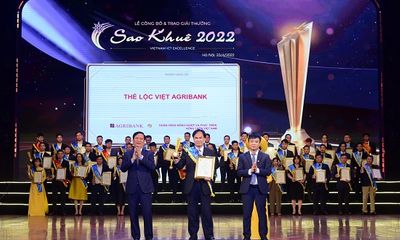 Cần biết - Thẻ Agribank Lộc Việt giành giải thưởng Sao Khuê 2022