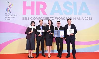 NovaGroup đón nhận giải thưởng “Nơi làm việc tốt nhất châu Á 2022” do Tạp chí HR Asia bình chọn