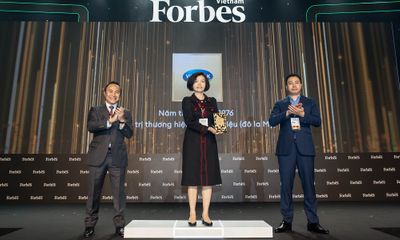 Vinamilk - Thương hiệu “tỷ USD” duy nhất trong top 25 thương hiệu F&B dẫn đầu của Forrbes Việt Nam