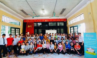 Pháp lý học đường: Dự án từ thiện tri thức giành cho học sinh trường DTNT huyện Si Ma Cai