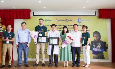 Sika® đồng hành cùng Operation Smile Việt Nam tìm lại nụ cười cho trẻ em dị tật khe hở môi, hàm ếch tại Nghệ An