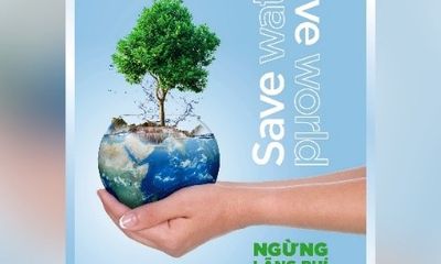 Ngừng lãng phí thức ăn, tiết kiệm nước sạch để trái đất xanh hơn