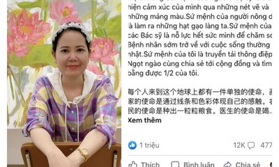 Bà Kim Đức chia sẻ về sứ mệnh của người họa sỹ hút hơn 1 triệu lượt like