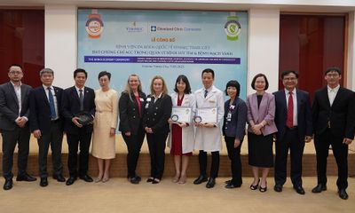 Vinmec được ACC công nhận là trung tâm xuất sắc về tim mạch đầu tiên tại Châu Á