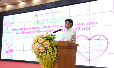 Bệnh viện Sản nhi tỉnh Phú Thọ: Chú trọng nâng cao hiệu quả công tác xã hội