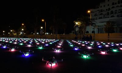 Doanh nghiệp Việt đứng sau các màn trình diễn ánh sáng bằng drone (Drone Light Show) là ai?