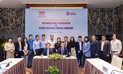 Pfizer Việt Nam ký kết biên bản ghi nhớ dự án “Sức khỏe Tim mạch cộng đồng”