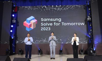 Samsung Việt Nam thực hiện hành trình Roadshow Solve for Tomorrow 2023 tới gần 3 triệu học sinh miền Nam