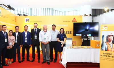 Sika Việt Nam gây ấn tượng với giải pháp chống thấm đường hầm tại hội thảo TISDIC 2023