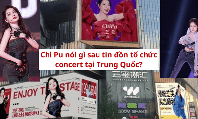 Chi Pu nói gì về tin đồn tổ chức concert tại Trung Quốc?