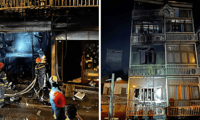 Tin nóng 24h hôm nay ngày 13/10: Nhà 4 tầng ở Hà Nội cháy dữ dội trong đêm