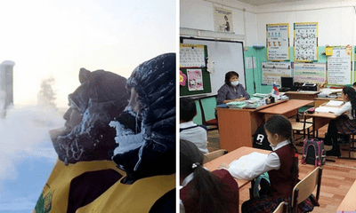 Chuyện học đường - Học sinh sống ở vùng vùng lạnh nhất thế giới hằng ngày đi học như thế nào?