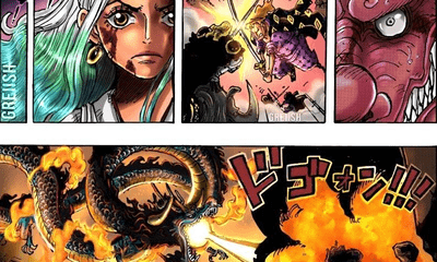 One Piece chap 1043: Kaido hạ gục Luffy