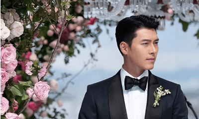 Nhan sắc cực phẩm của chú rể Hyun Bin trong hình ảnh rõ nét đầu tiên tại đám cưới được tiết lộ