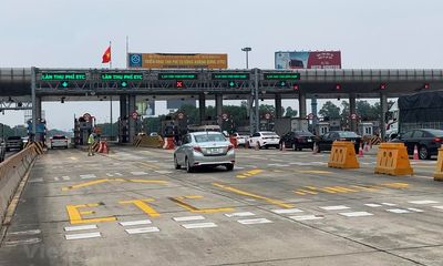 Cao tốc Hà Nội - Hải Phòng thí điểm thu phí không dừng theo 3 giai đoạn