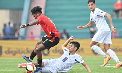 U23 Philippines tạo mưa bàn thắng vào lưới U23 Timor Leste trong trận mở màn SEA Games 31