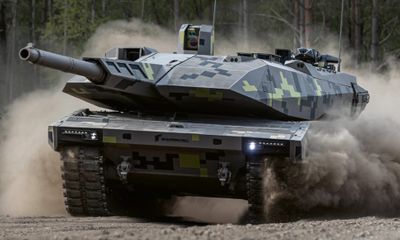 Đức trình làng mẫu xe tăng chủ lực mới 'Báo đen' KF51 Panther