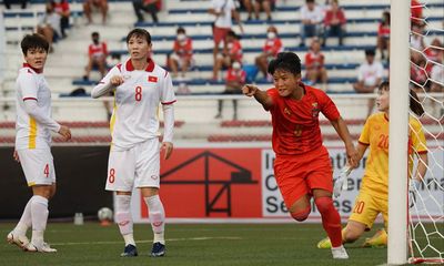 Tuyển nữ Việt Nam thất bại trước Myanmar với tỷ số 3-4, tuột HC đồng giải AFF Cup nữ 2022