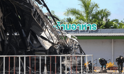 Hàng loạt vụ nổ và hỏa hoạn xảy ra ở miền Nam Thái Lan