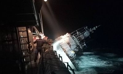 Chìm tàu chiến Thái Lan, 33 thủy thủ mất tích