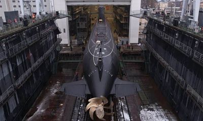 Hạ thủy tàu ngầm có khả năng phóng tên lửa hành trình Kalibr